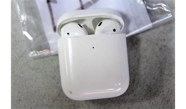 wireless earphones APPLE Airpods, met oplaadcase, zonder kabels, werking niet gekend